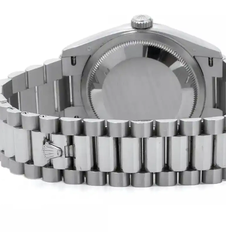 PrestigiousJewelrys 128236 Day-Date Rolex Platinum 0607